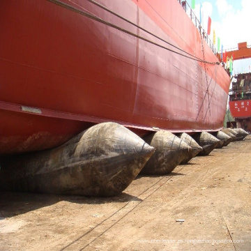 Airbag de goma marino para salvamento o lanzamiento de buques